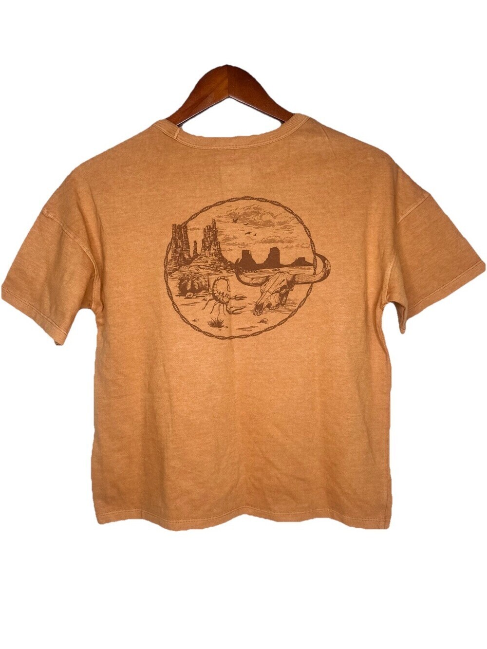 Boys' Short Sleeve Oversized Fit T-Shirt Size Large 10/12 Boys Cat & Jack Brown